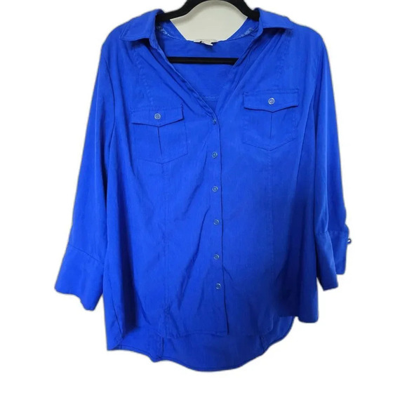 Est 1945 Blue Button Short XL - Picture 1 of 8